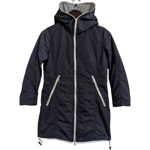 DUVETICA Navy Lightweight Down Jacket | Size 42 | Pure Goose Down